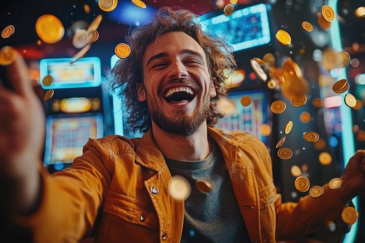 Antarmuka permainan Domino QQ agenwd dengan meja dan dealer
